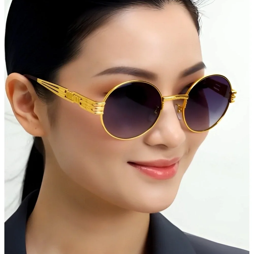 Sophisticated‎ Sunglasses Retro Steampunk Women Style Metal Frame Eyewear Lentes
